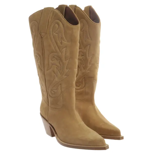 Stiefel, in Hellbraun, Paris Texas