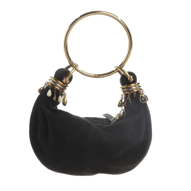 Handbag, in Black, Leather, Chloé