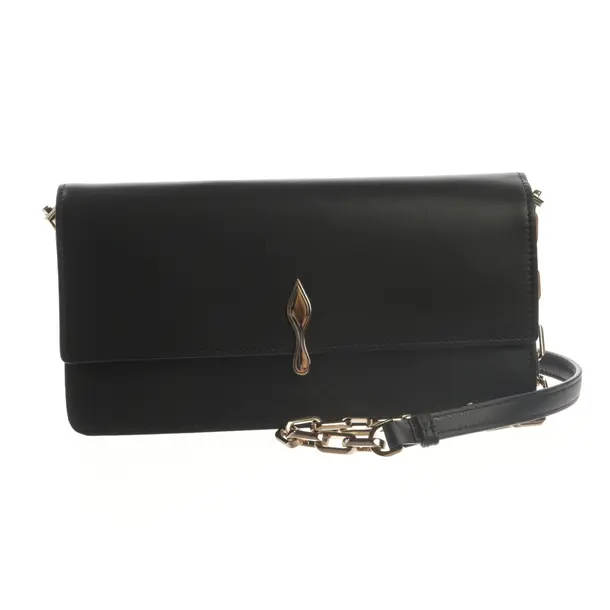 Cross Body Bag, in Black, Leather, Christian Louboutin