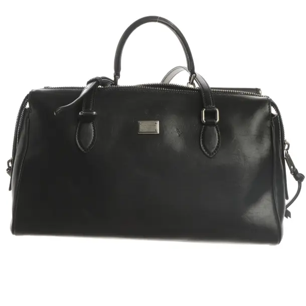Schultertasche, in Schwarz, Leder, Dolce & Gabbana