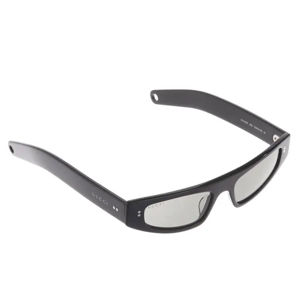 Sonnenbrille, in Schwarz, Kunststoff, Gucci