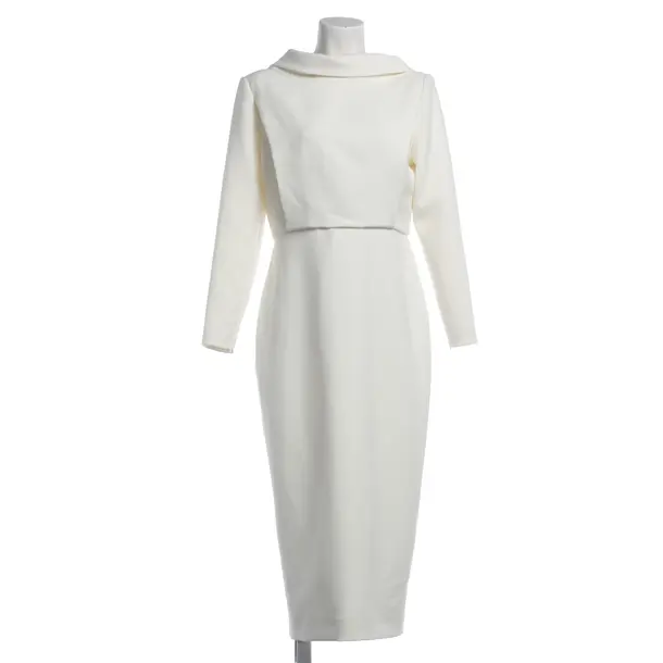 Cocktailkleid, in Weiß, Polyester, Roland Mouret