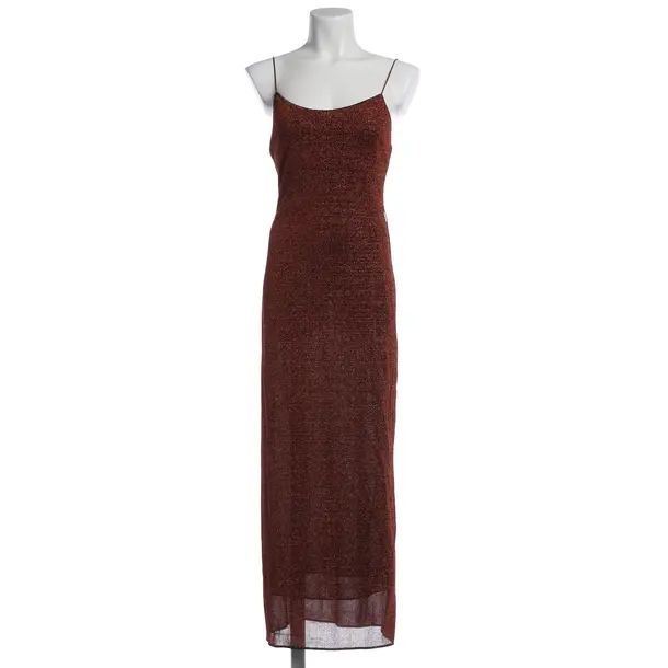 Cocktail Dress, in Dark Orange, Polyamide, Oséree