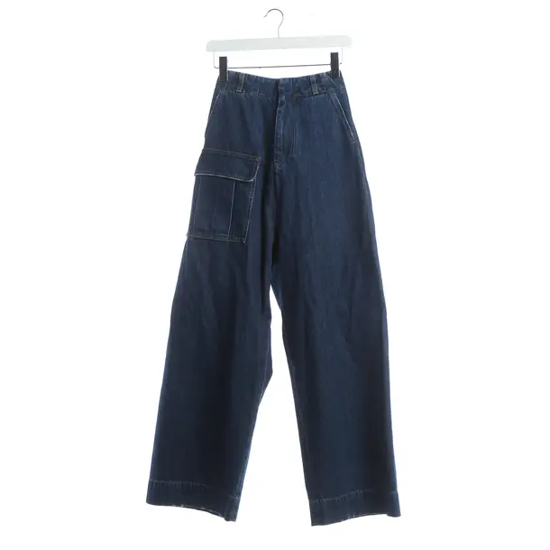 Jeans straight fit, in Blu, Cotone, Piano C