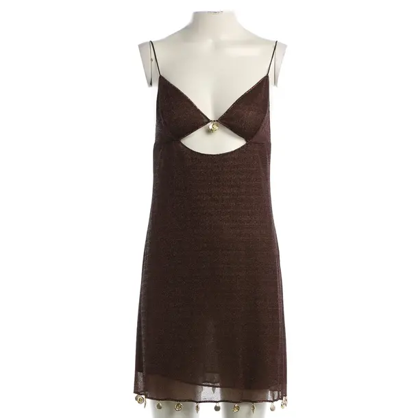 Cocktail Dress, in Brown, Polyamide, Oséree