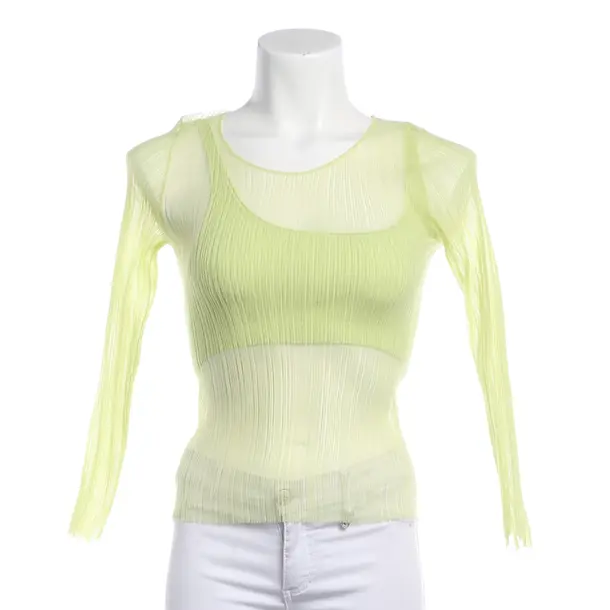 Long Sleeve Shirt, in Light Green, Polyester, Jonathan Simkhai