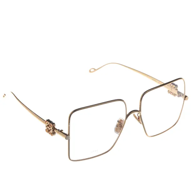 Brillengestell, in Gold, Metall (metallisch, metallisiert), Loewe