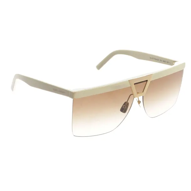 Sunglasses, in Beige, Synthetic, Saint Laurent