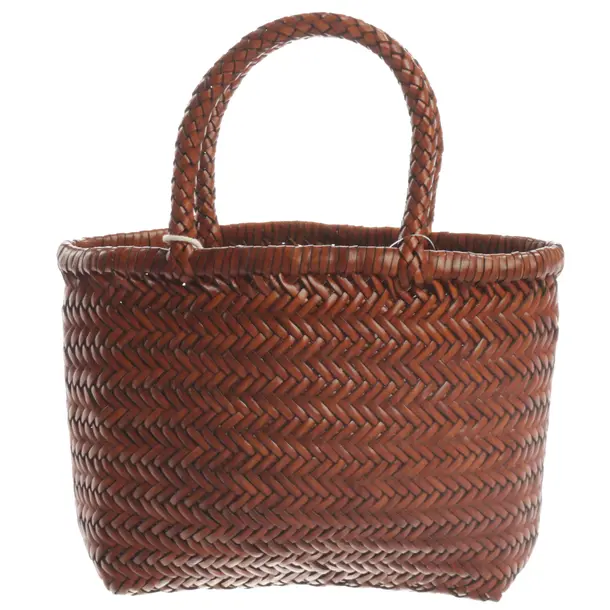 Handtasche, in Braun, Leder, Rixo
