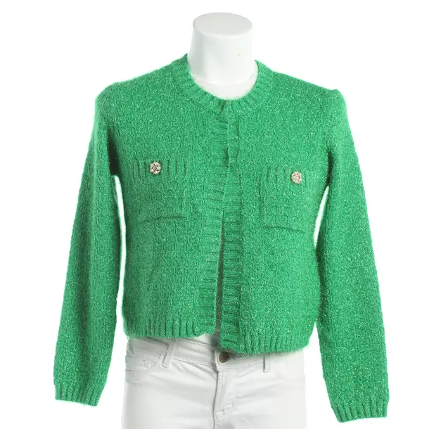 Cardigan, in Green, Viscose, Maje