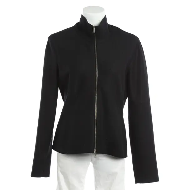 Mid-Season Jacket, in Black, Wool, Marc Cain