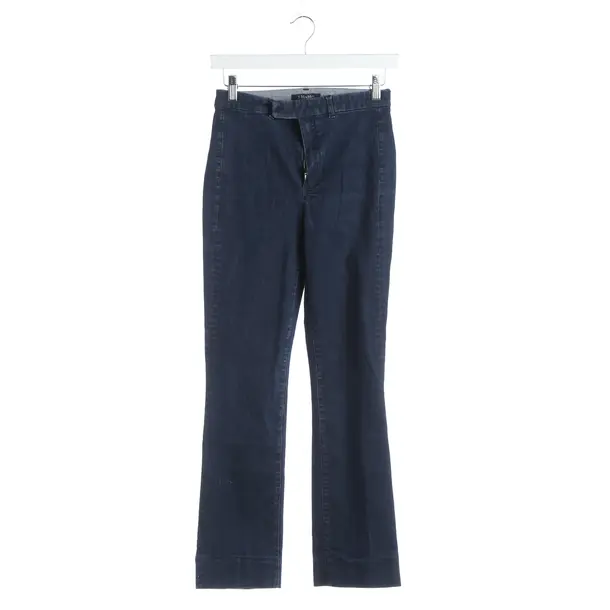 Straight Fit Jeans, in Blue, Cotton, Max Mara