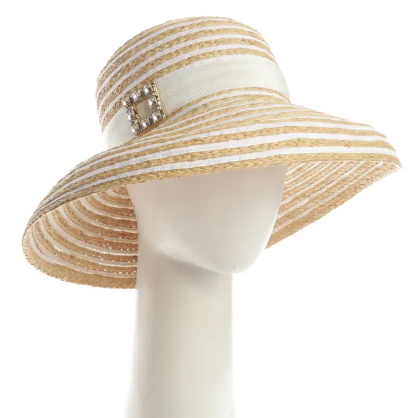 Hat, in Light Brown, Other fibres, Roger Vivier
