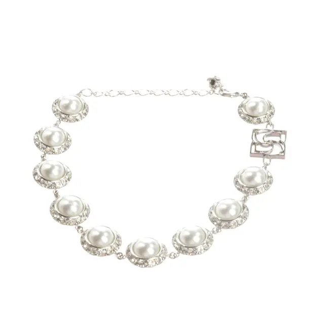 Necklace, in Silver, Metal (metallic, metallized), Magda Butrym
