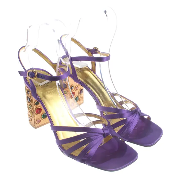 Heeled Sandals, in Purple, Valentino