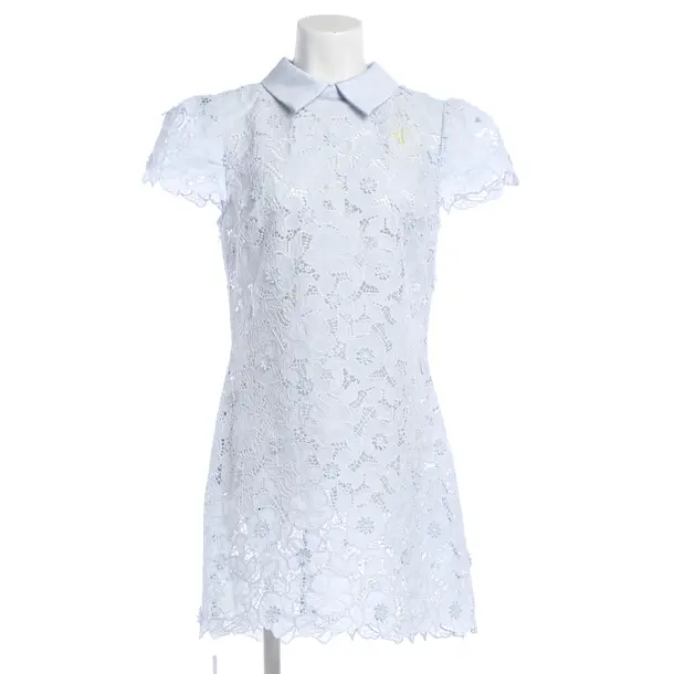 Cocktailkleid, in Hellblau, Polyester, self-portrait