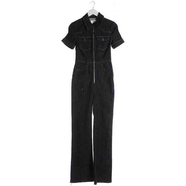 Jumpsuit, in Blau, Baumwolle, self-portrait
