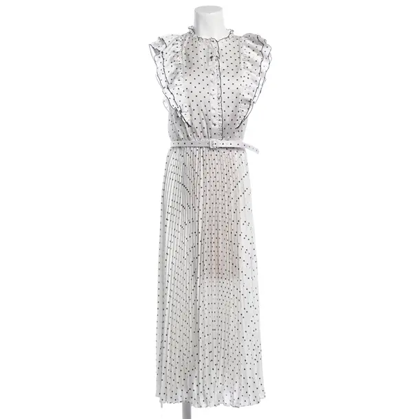 Dress, in White, Polyester, self-portrait