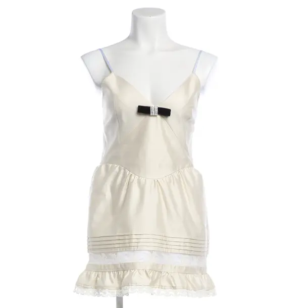 Cocktail Dress, in Beige, Wool, Shushu/Tong