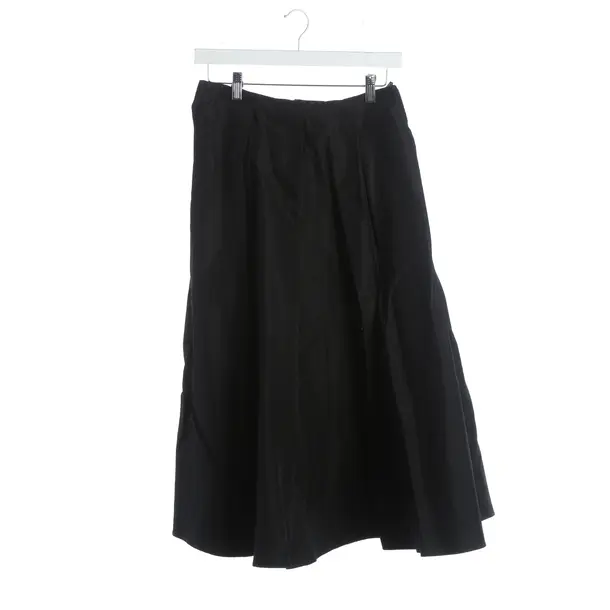 Skirt, in Navy, Cotton, Max Mara