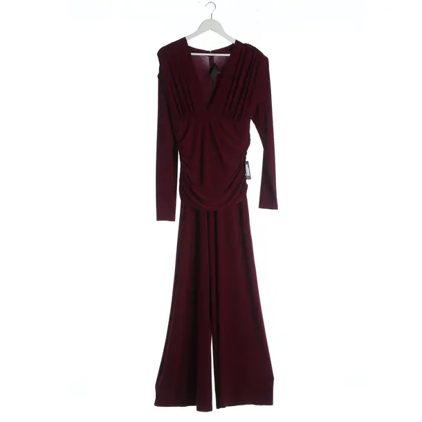 Overall, in Bordeaux, Polyester, Norma Kamali