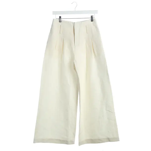 Pants, in Beige, Silk, Xu Zhi
