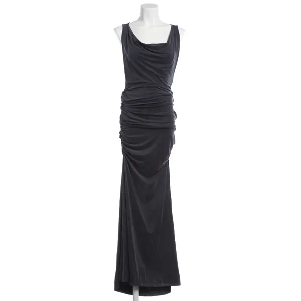 Kleid, in Dunkelgrau, Cupro, Vivienne Westwood