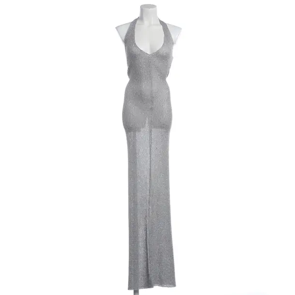 Dress, in Silver, Polyester, Bananhot