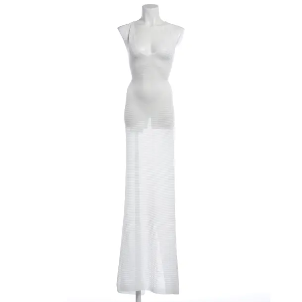 Dress, in White, Polyester, Bananhot
