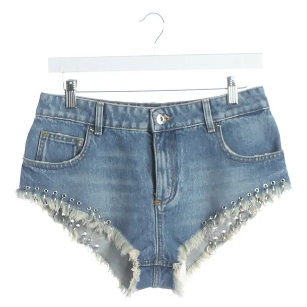 Shorts, in Blue, Cotton, Blumarine