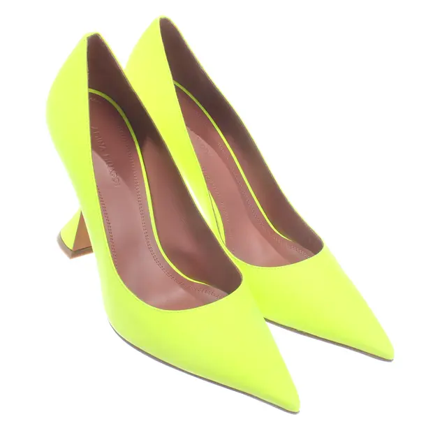 Pumps, in Neon Gelb, Amina Muaddi