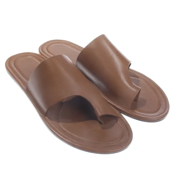 Sandals, in Light Brown, The Row