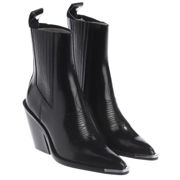 Ankle Boots, in Black, Paco Rabanne