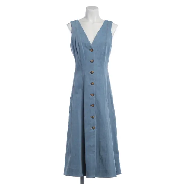 Denim Dress, in Blue, Cotton, Veronica Beard