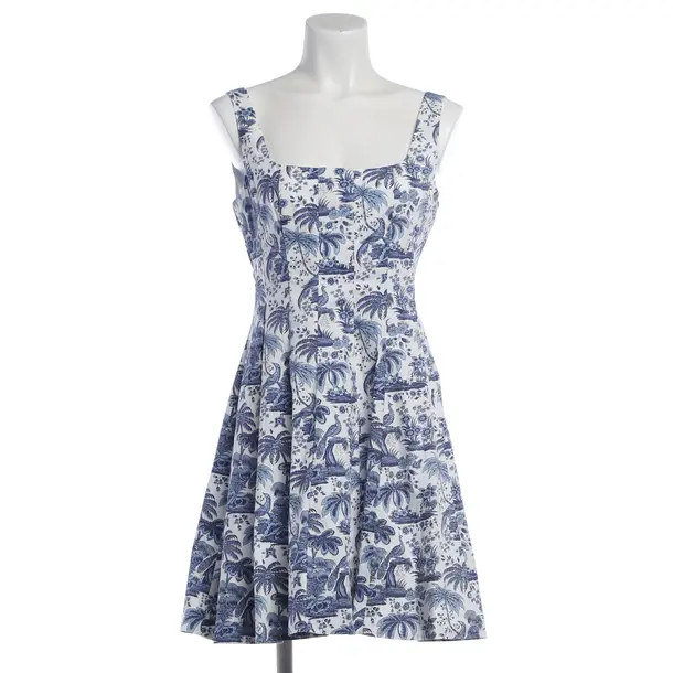 Dress, in White, Cotton, Staud