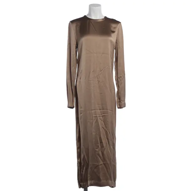 Cocktail Dress, in Light Brown, Viscose, Totême