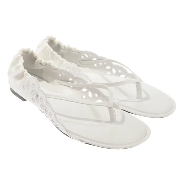 Sandalen, in Weiß, Jacquemus