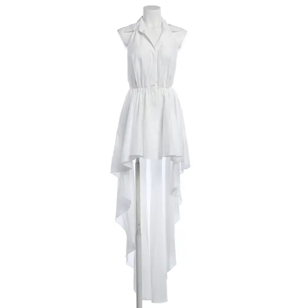 Cocktail Dress, in White, Polyester, Norma Kamali