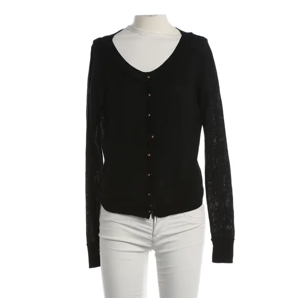 Cardigan, in Black, Viskose, Hugo Boss Orange
