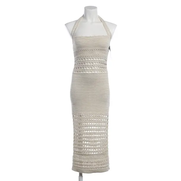 Kleid, in Beige, Baumwolle, Retrofête