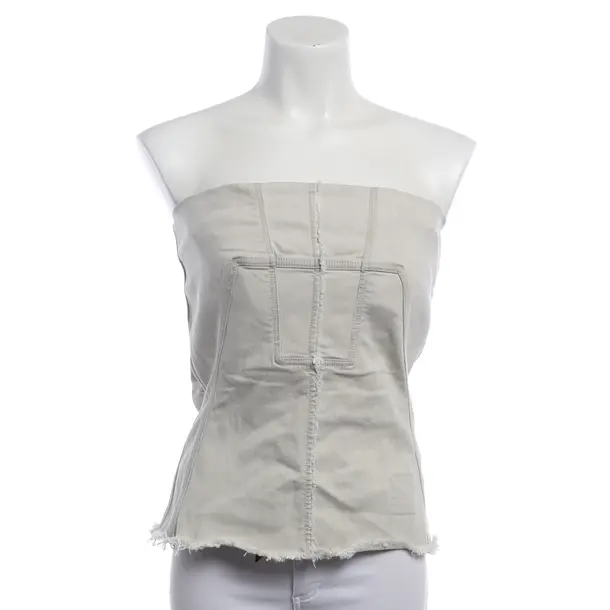 Top, in Beige, Cotton, Rick Owens