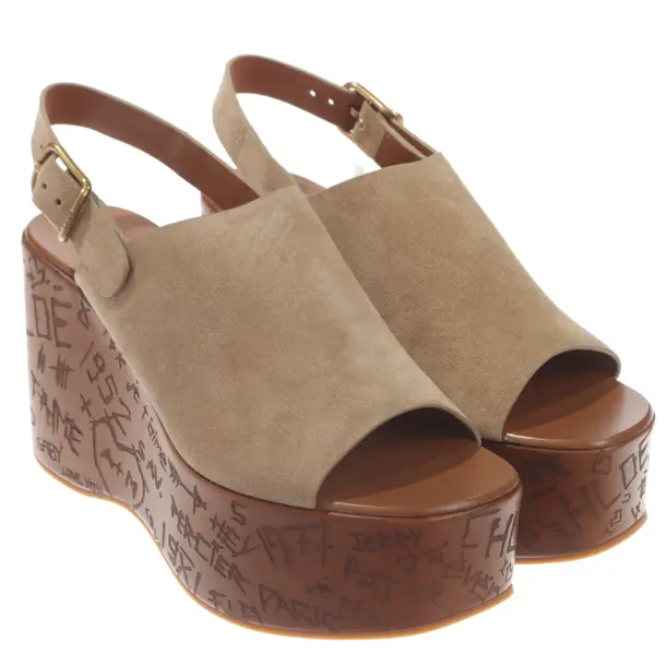 Wedges, in Camel, Chloé