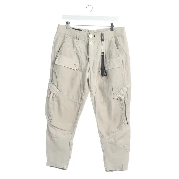 Pants, in Beige, Cotton, High Use