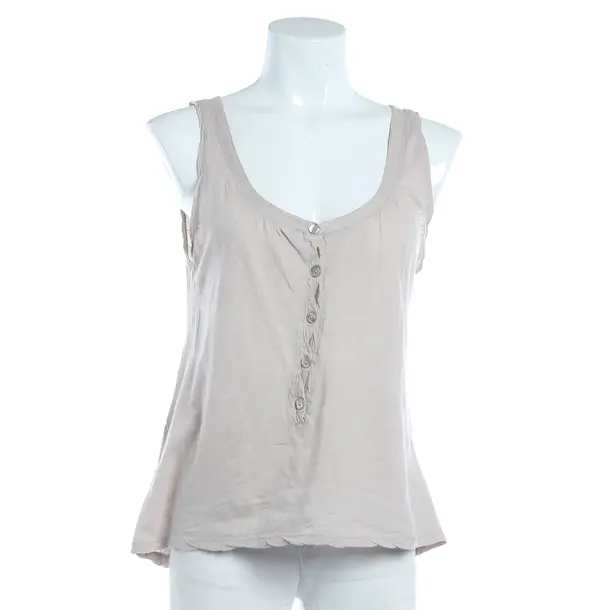 Top, in Light Brown, Cotton, American Vintage