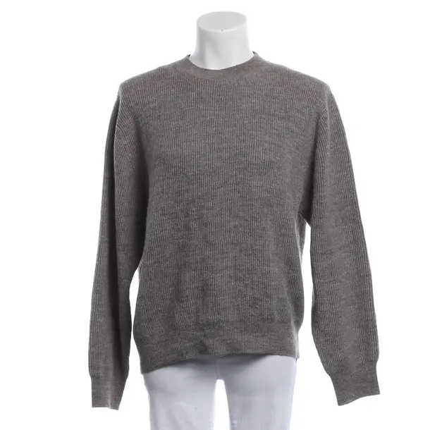 Jumper, in Gray, Wool, Closed