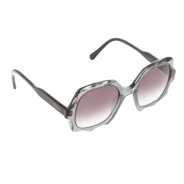 Sonnenbrille, in Grau, Kunststoff, Chloé