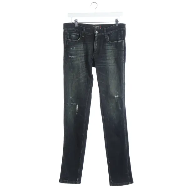 Straight Fit Jeans, in Blue, Cotton, Dolce & Gabbana