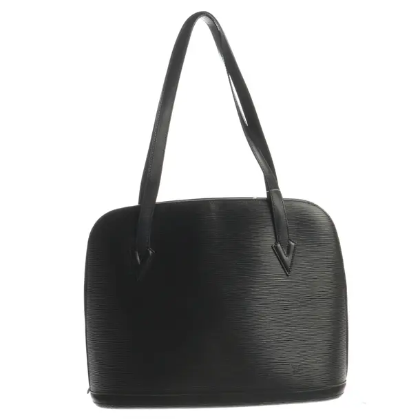 Shoulder Bag, in Black, Canvas, Louis Vuitton