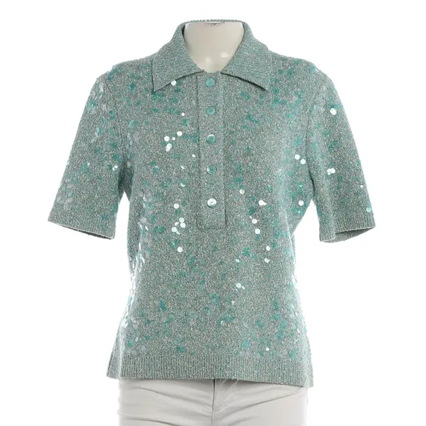 Polo, in Turchese, Lana, Gucci
