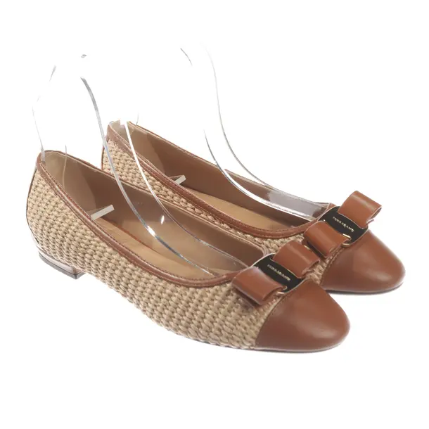 Ballerine, in Crema, Salvatore Ferragamo